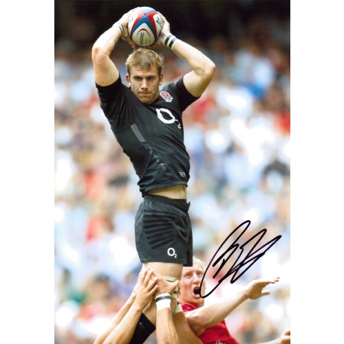Tom Croft Signed 8x12 England Rugby Photo!